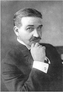 L. Frank Baum posing for a photo