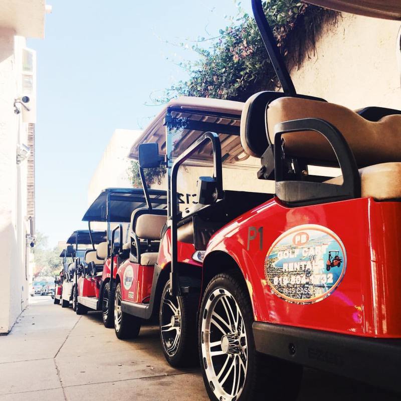 a car parked in a parking lot