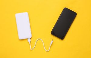 a close up of a phone