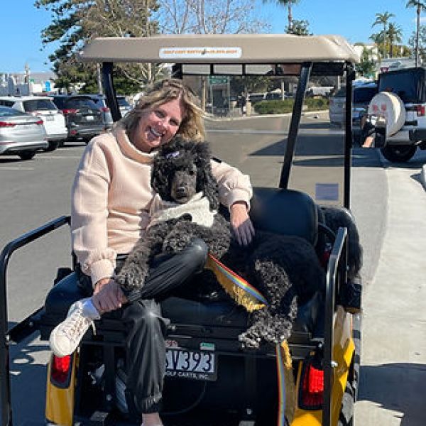a person sitting on a motorcycle