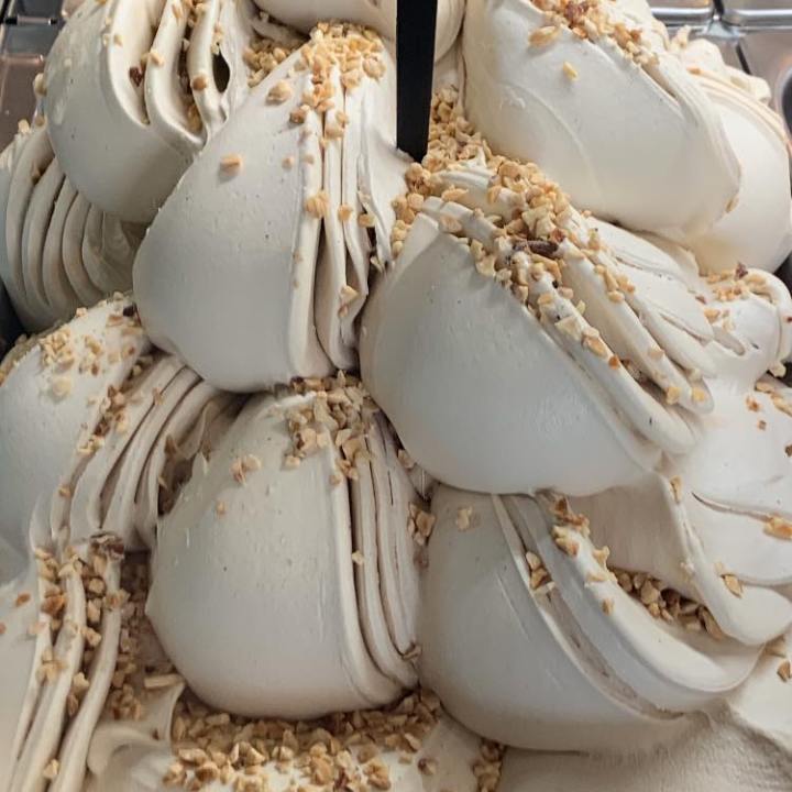 a large cake on a plate