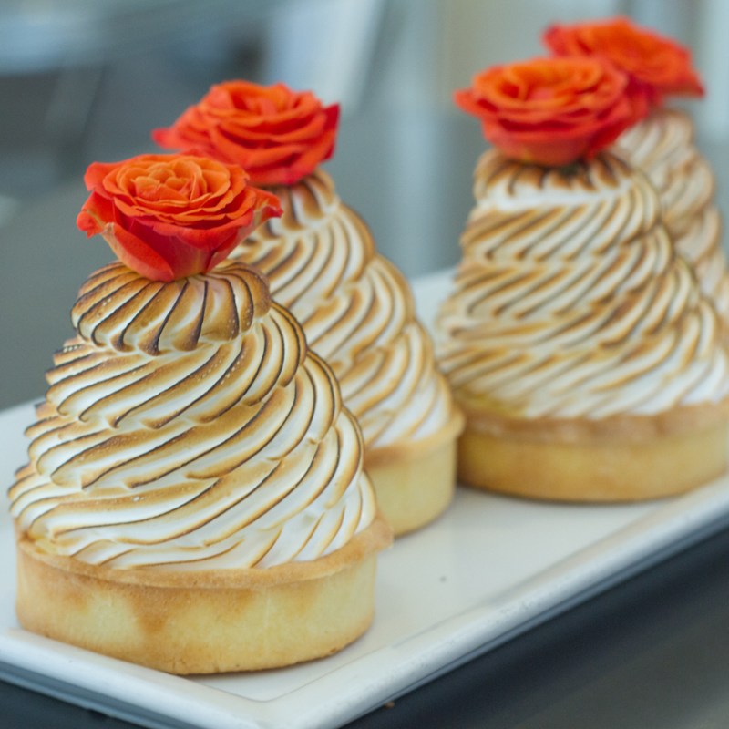 a close up of a cake