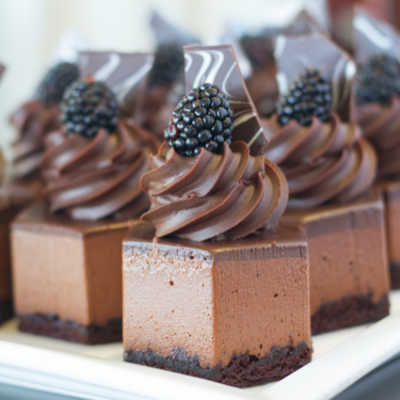 a close up of a cake