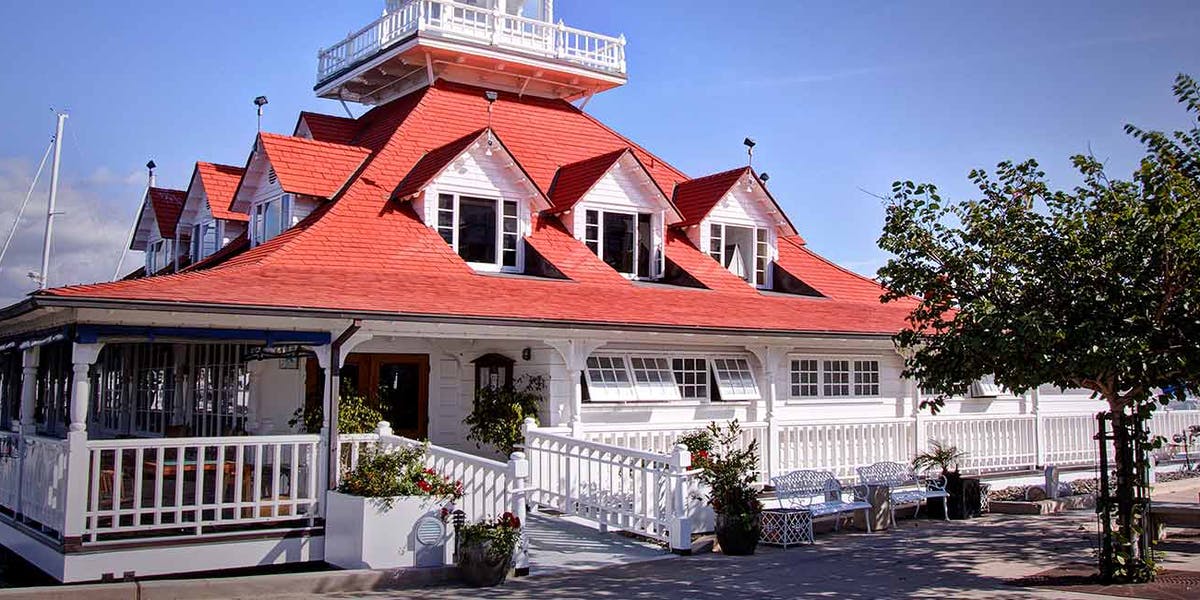 a house in front of a building