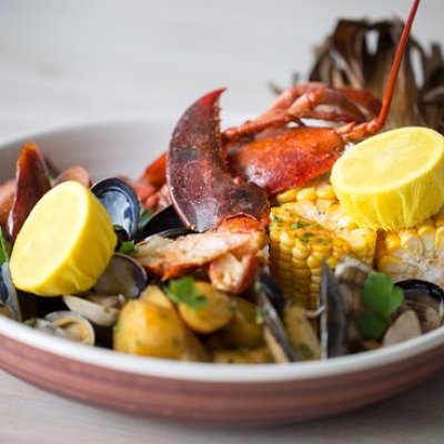 a bowl of fruit on a plate