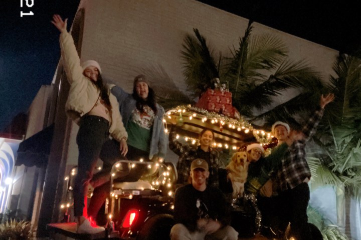 a group of people on a stage